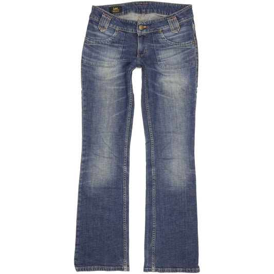 Lee Leola Women Blue Bootcut Slim Stretch Jeans W31 L33