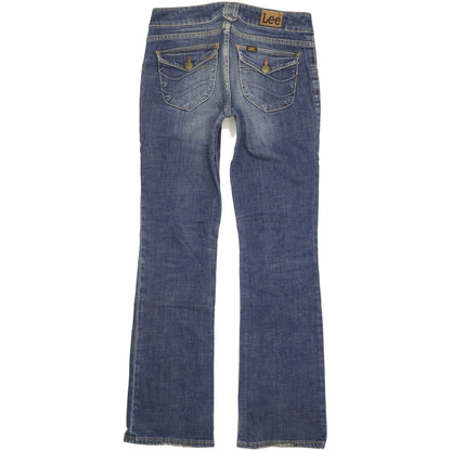 Lee Leola Women Blue Bootcut Slim Stretch Jeans W31 L33