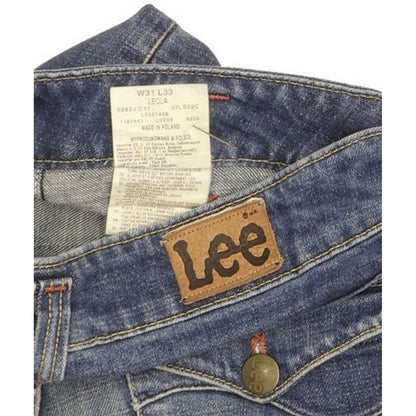 Lee Leola Women Blue Bootcut Slim Stretch Jeans W31 L33