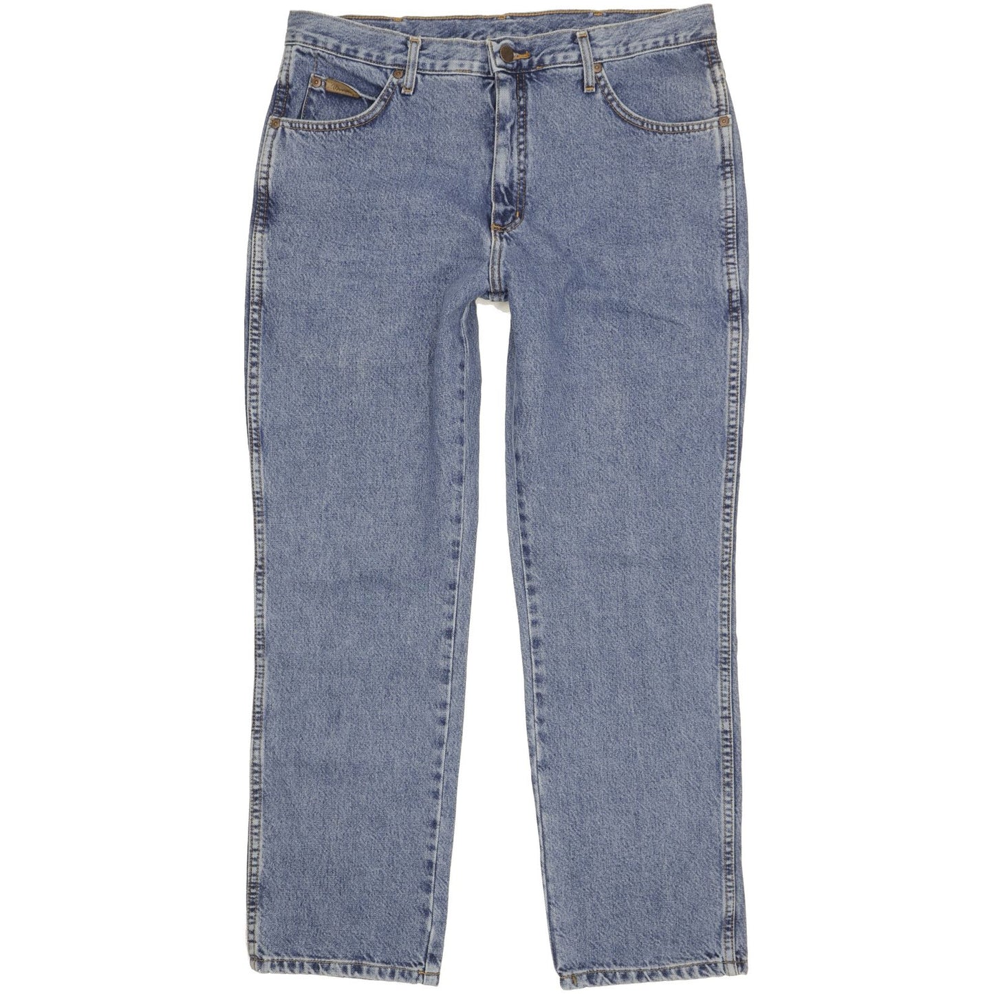 Wrangler Texas Men Blue Straight Regular Jeans W36 L30