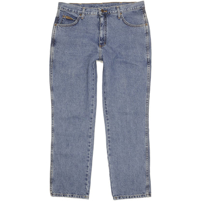Wrangler Texas Men Blue Straight Regular Jeans W36 L30