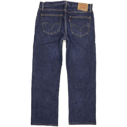 Levi's 505 Men Blue Straight Regular Jeans W33 L29