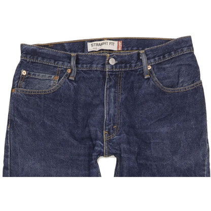 Levi's 505 Men Blue Straight Regular Jeans W33 L29
