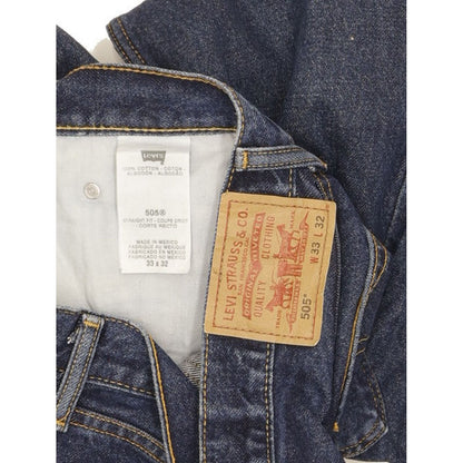 Levi's 505 Men Blue Straight Regular Jeans W33 L29