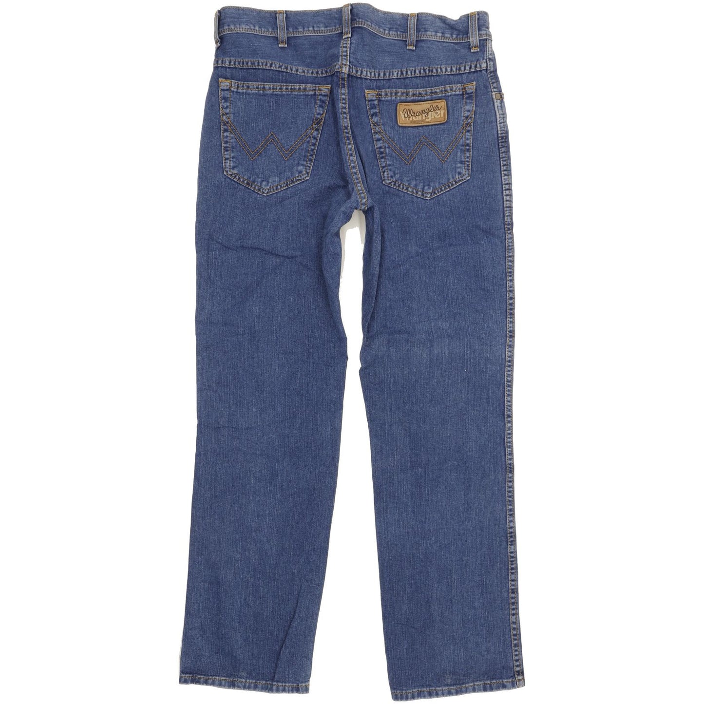 Wrangler Texas Men Blue Straight Regular Jeans W34 L30