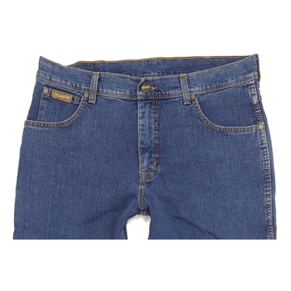 Wrangler Texas Men Blue Straight Regular Jeans W34 L30
