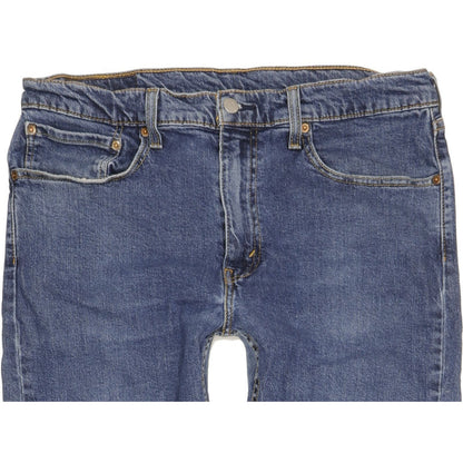Levi's 512 Lo- Ball Men Blue Tapered Slim Jeans W36 L33
