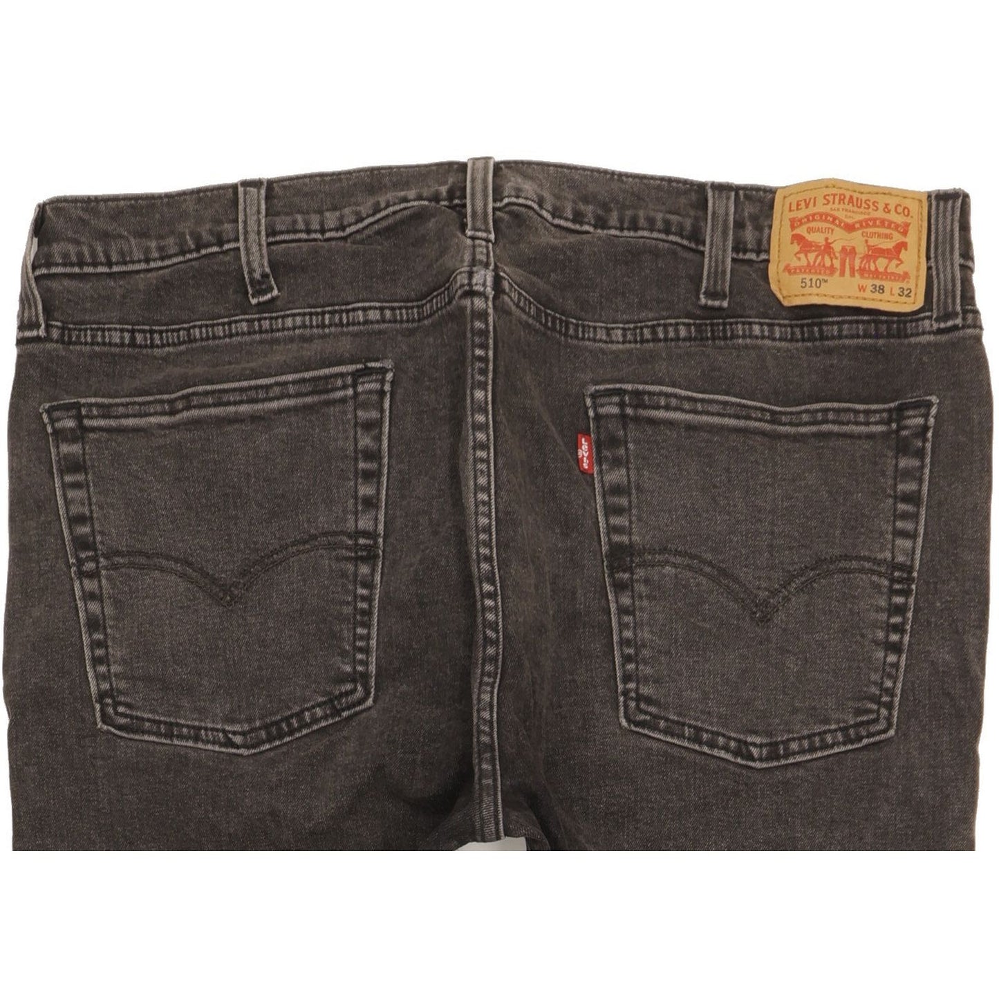 Levi's 510 Men Black Skinny Slim Jeans W38 L31