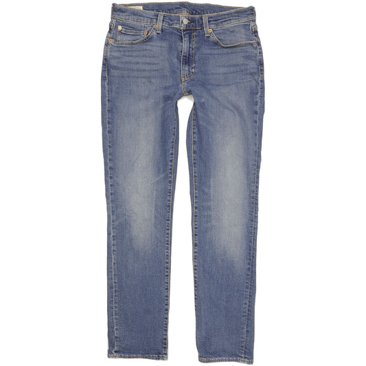 Levi's 511 Men Blue Straight Slim Stretch Jeans W34 L33
