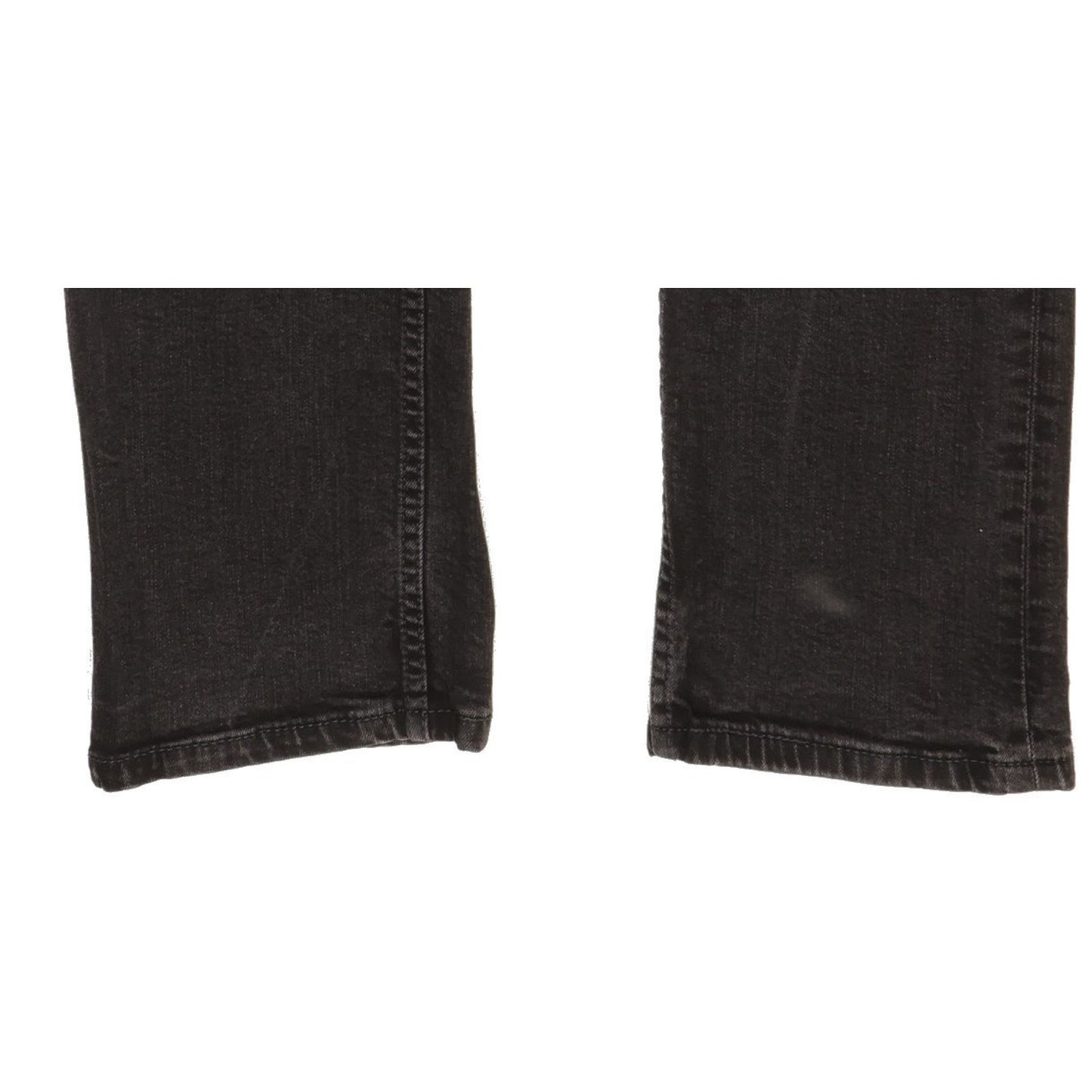 Levi's 504 Men Black Straight Regular Stretch Jeans W33 L30