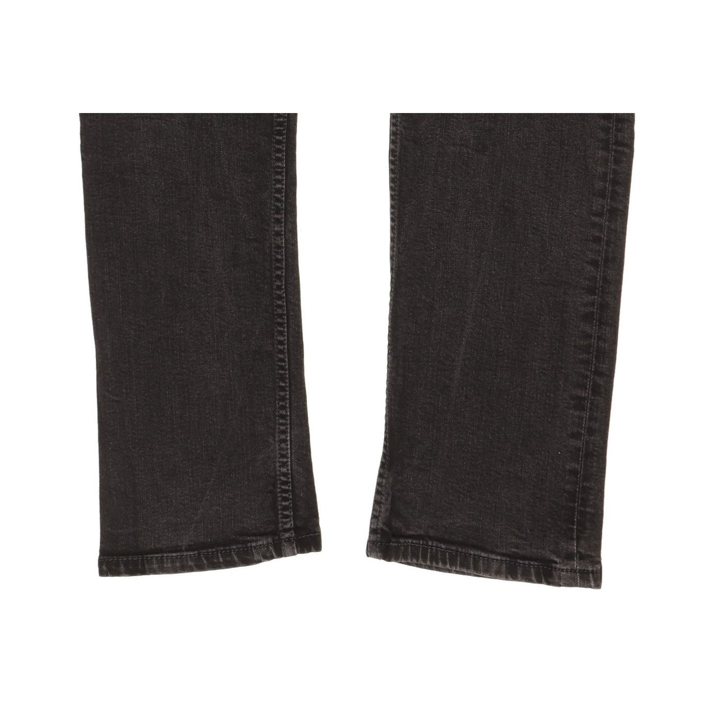 Levi's 504 Men Black Straight Regular Stretch Jeans W33 L30