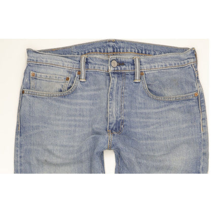 Levi's 512 Men Blue Tapered Slim Stretch Jeans W34 L31