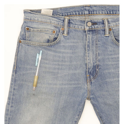 Levi's 512 Men Blue Tapered Slim Stretch Jeans W34 L31