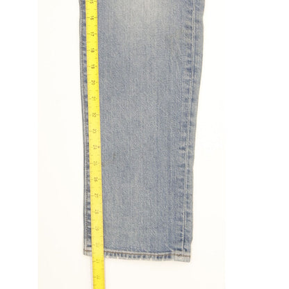 Levi's 512 Men Blue Tapered Slim Stretch Jeans W34 L31