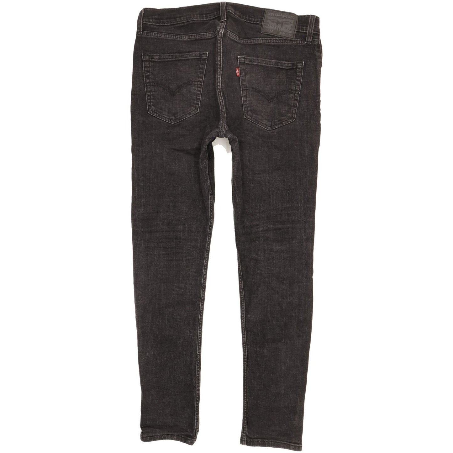 Levi's 512 Men Black Tapered Slim Stretch Jeans W34 L31