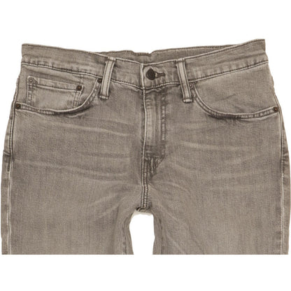 Levi's 511 Men Grey Straight Slim Jeans W32 L34