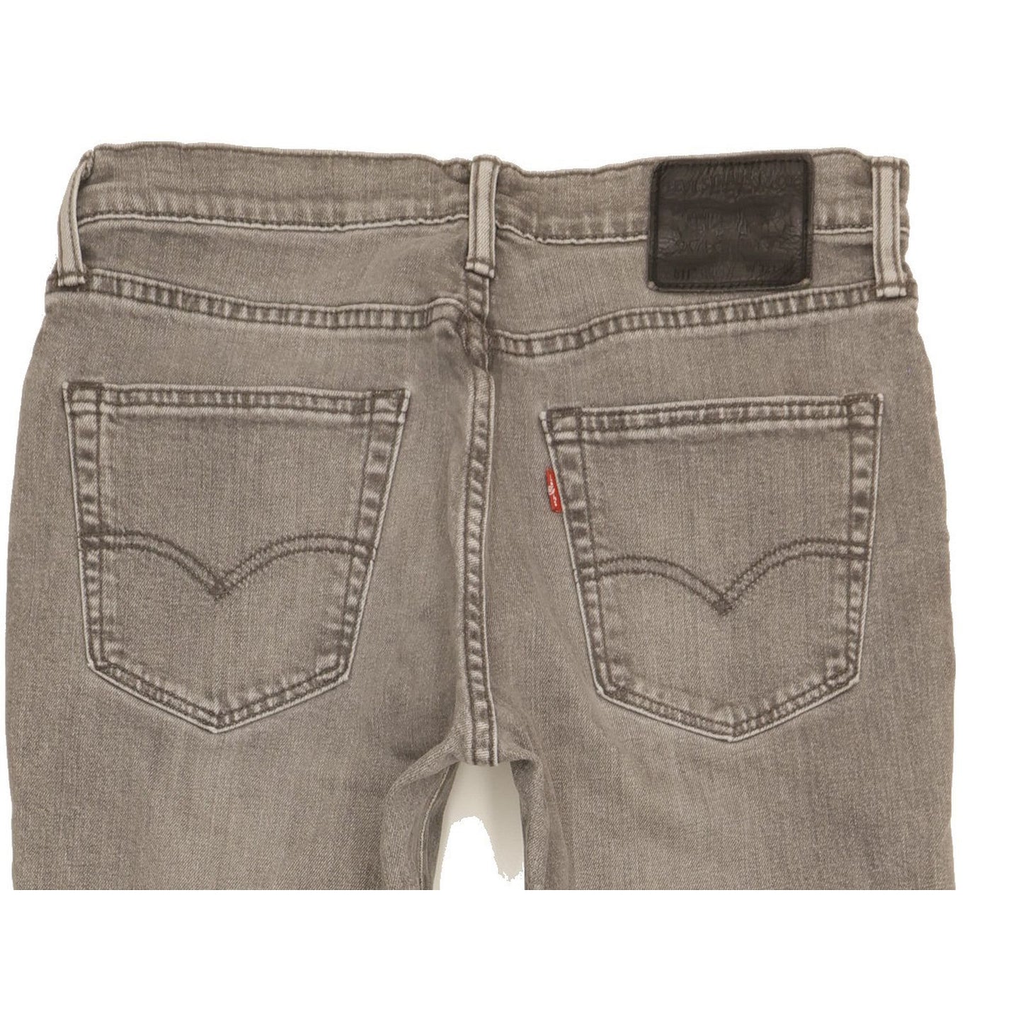 Levi's 511 Men Grey Straight Slim Jeans W32 L34