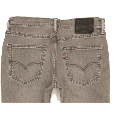 Levi's 511 Men Grey Straight Slim Jeans W32 L34