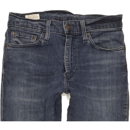 Levi's 512 Men Blue Tapered Slim Stretch Jeans W30 L31