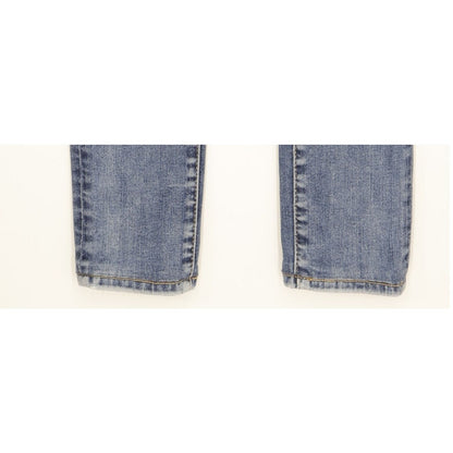 Levi's 711 Women Blue Skinny Slim Stretch Jeans W25 L28