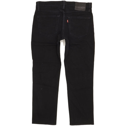 Levi's 511 Men Black Straight Slim Stretch Jeans W33 L27