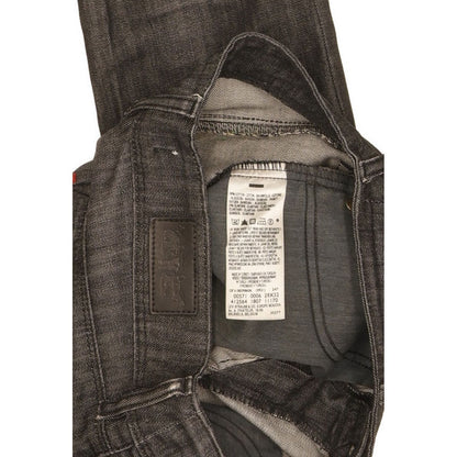 Levi's 571 Women Black Straight Slim Stretch Jeans W29 L32