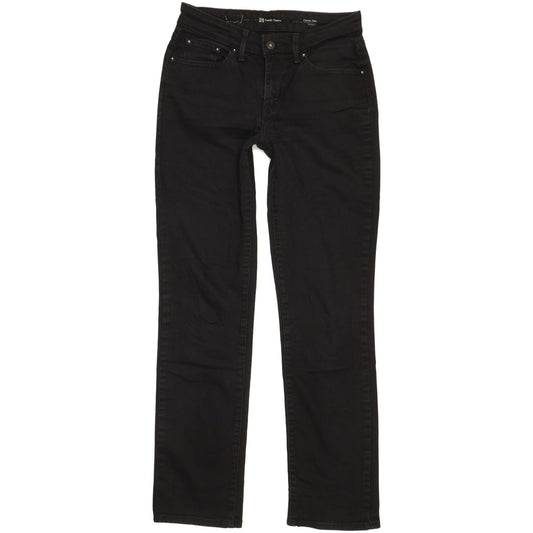 Levi's Demi Curve Women Black Straight Classic Stretch Jeans W28 L31