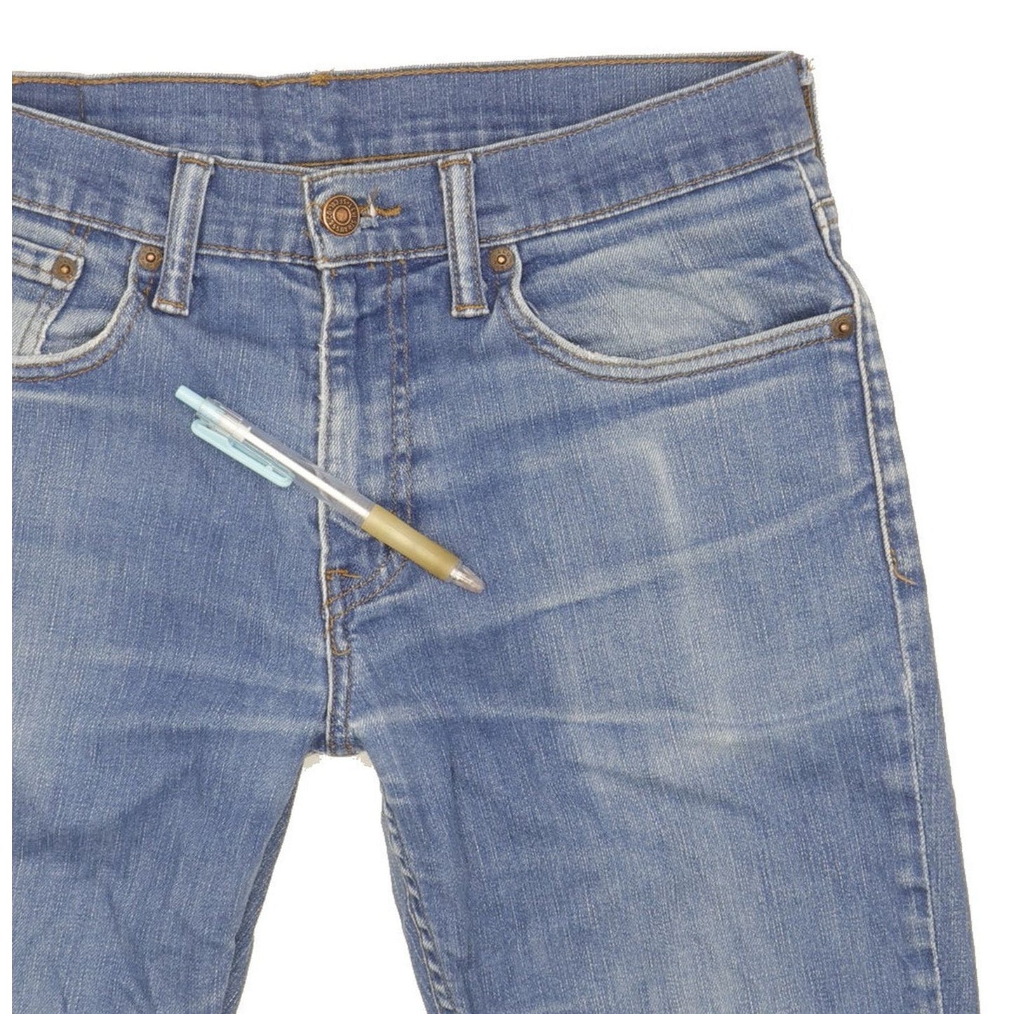 Levi's 511 Men Blue Straight Slim Stretch Jeans W31 L32