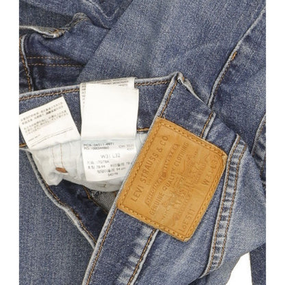 Levi's 511 Men Blue Straight Slim Jeans W31 L31