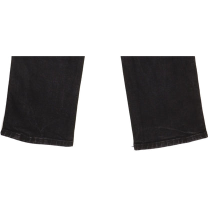 Wrangler Texas Men Black Straight Regular Stretch Jeans W34 L31