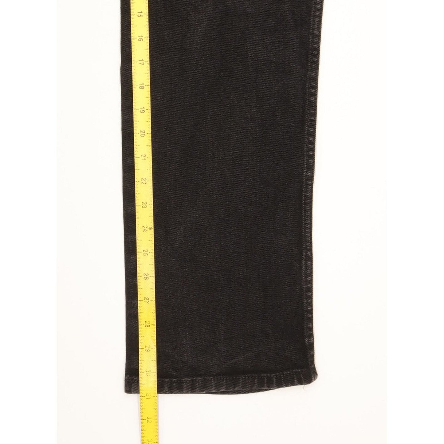 Wrangler Texas Men Black Straight Regular Stretch Jeans W34 L31