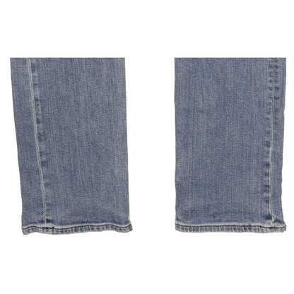 Lee Powell Men Blue Straight Slim Stretch Jeans W33 L34