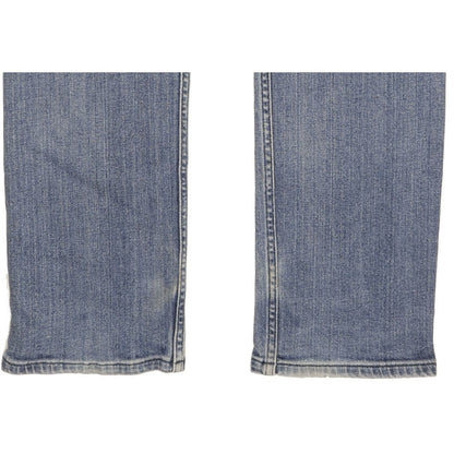 Lee Powell Men Blue Straight Slim Stretch Jeans W33 L34