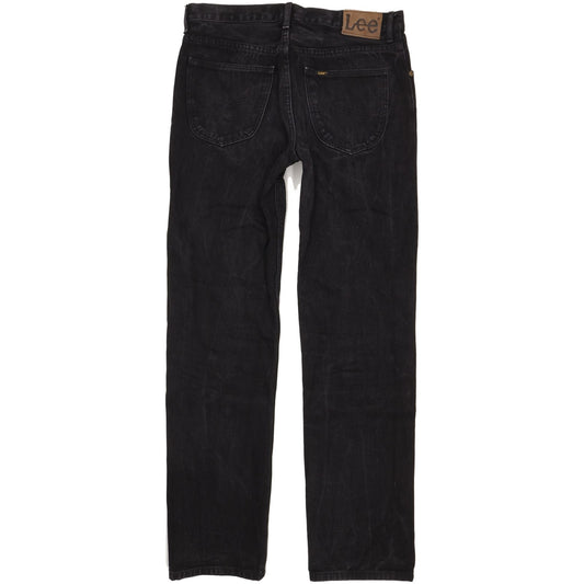 Lee Brooklyn Men Black Straight Regular Jeans W34 L33