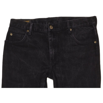 Lee Brooklyn Men Black Straight Regular Jeans W34 L33