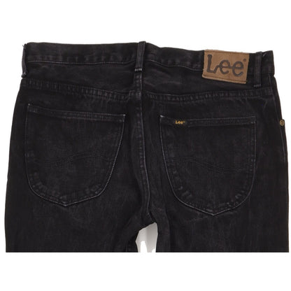 Lee Brooklyn Men Black Straight Regular Jeans W34 L33