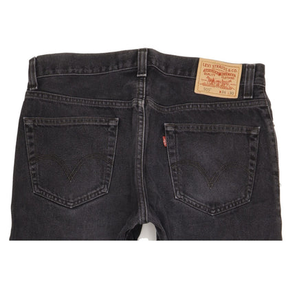 Levi's 505 Men Black Straight Regular Jeans W34 L29