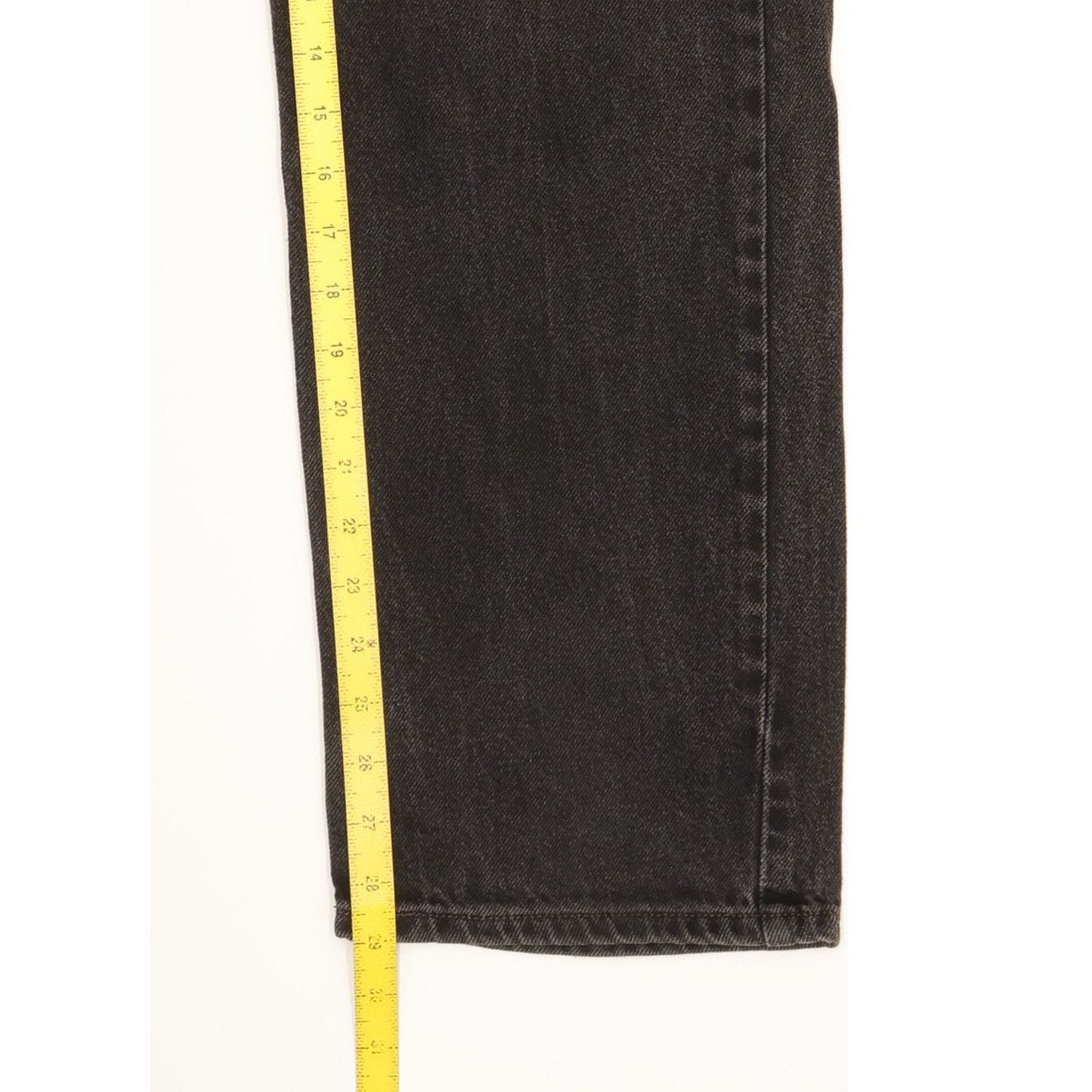 Levi's 505 Men Black Straight Regular Jeans W34 L29