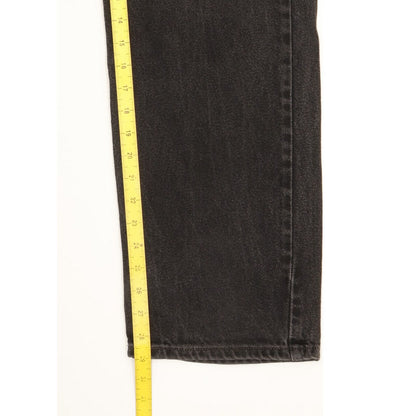 Levi's 505 Men Black Straight Regular Jeans W34 L29