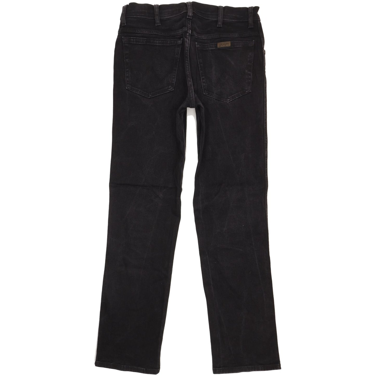 Wrangler Men Black Straight Regular Stretch Jeans W33 L33