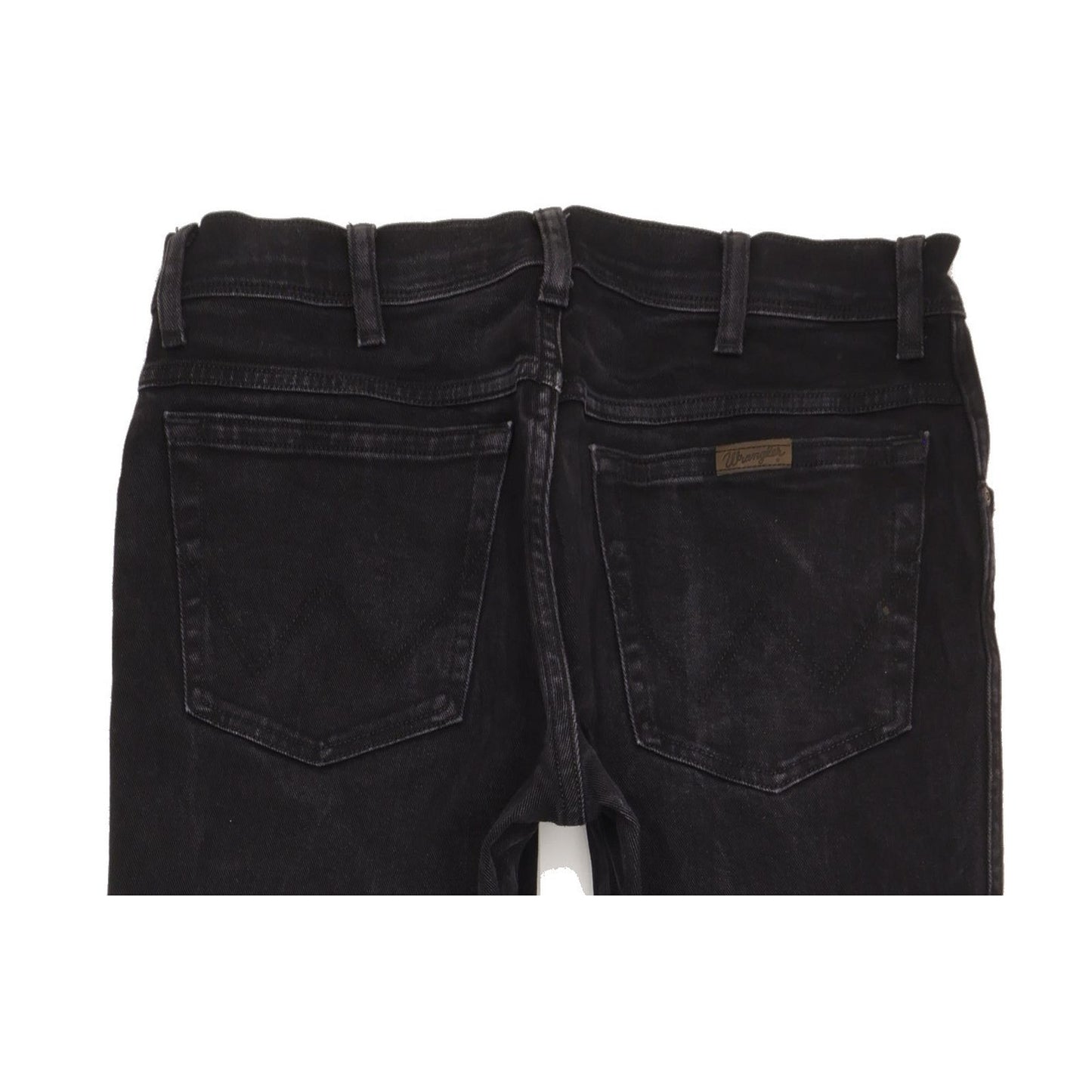Wrangler Men Black Straight Regular Stretch Jeans W33 L33