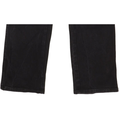 Wrangler Men Black Straight Regular Stretch Jeans W33 L33