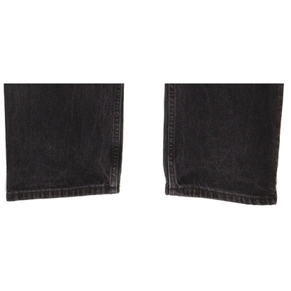 Levi's 505 Men Black Straight Regular Jeans W34 L28