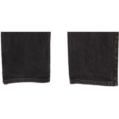Levi's 505 Men Black Straight Regular Jeans W34 L28