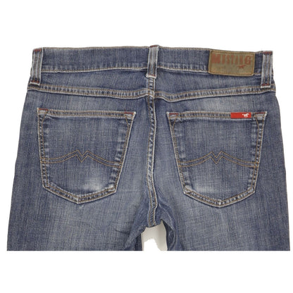 Mustang Big Sur Men Blue Straight Regular Stretch Jeans W33 L31