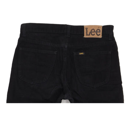 Lee Kansas Men Black Straight Regular Jeans W33 L32
