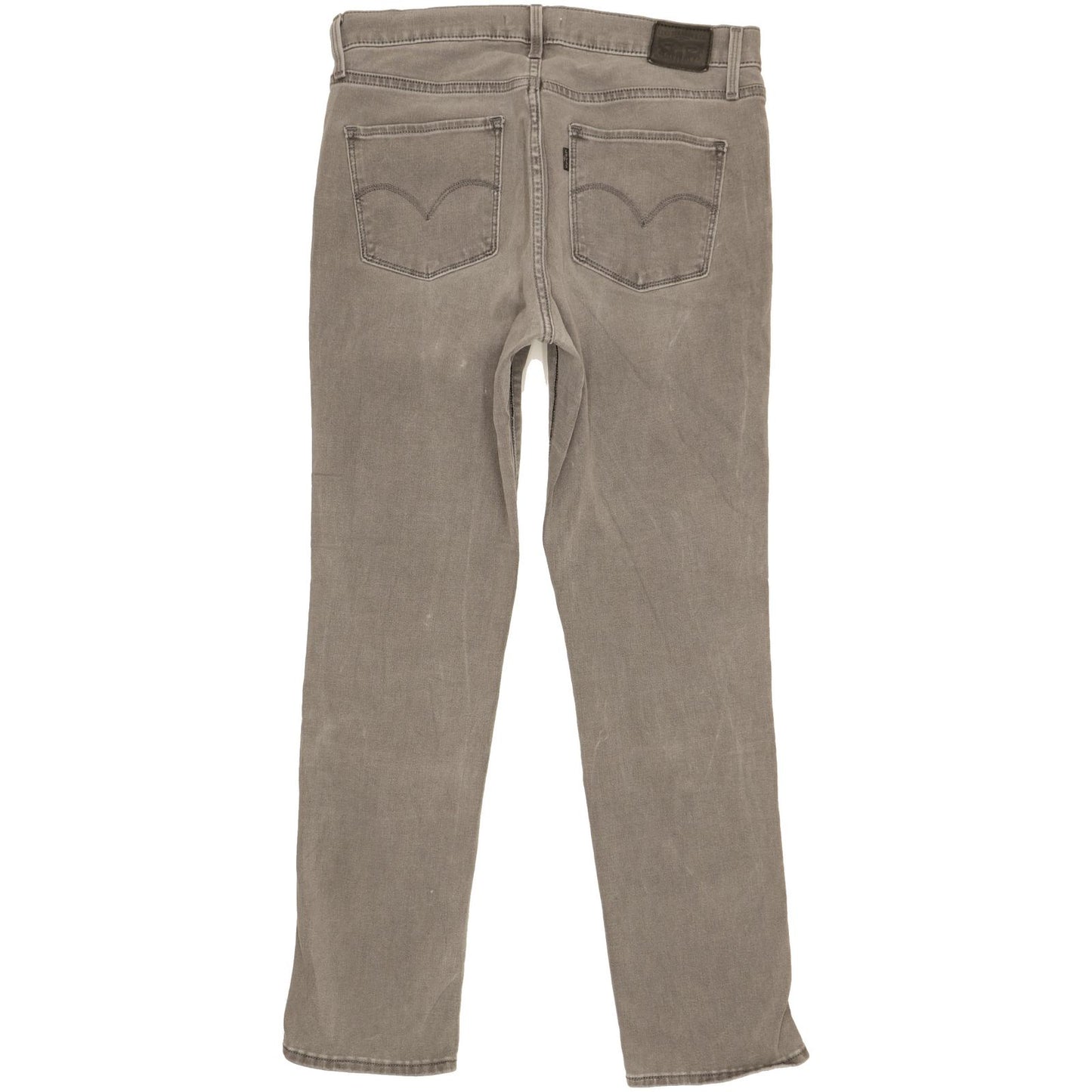 Levi's 312 Shaping Women Grey Straight Slim Stretch Jeans W30 L28
