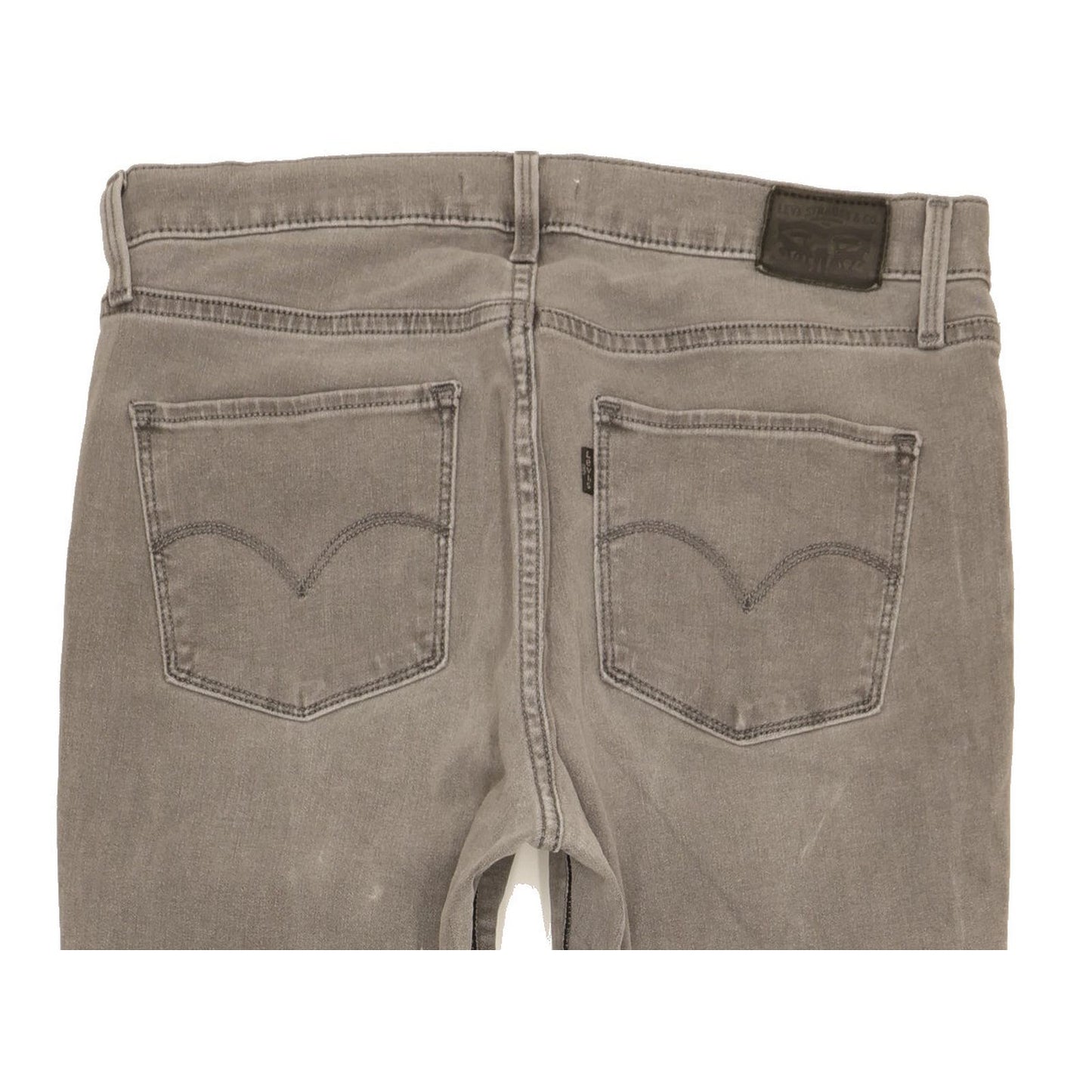 Levi's 312 Shaping Women Grey Straight Slim Stretch Jeans W30 L28