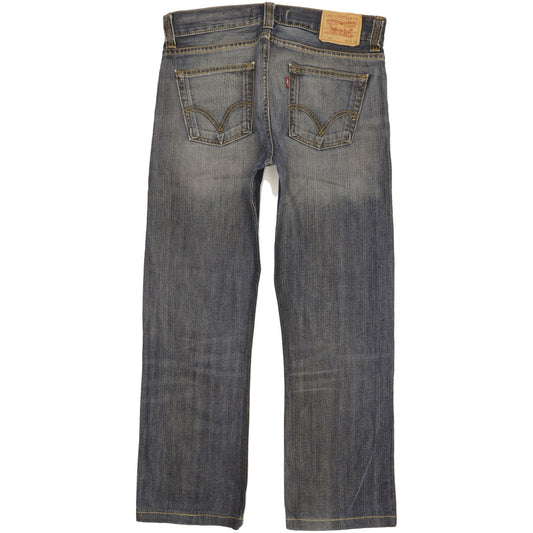 Levi's 506 Men Blue Straight Regular Jeans W34 L30