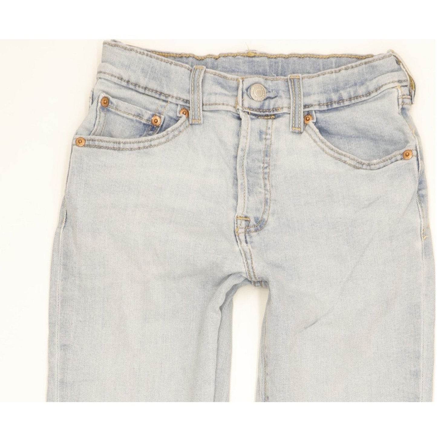 Levi's Kids Blue Straight Slim Stretch Jeans W24 L28
